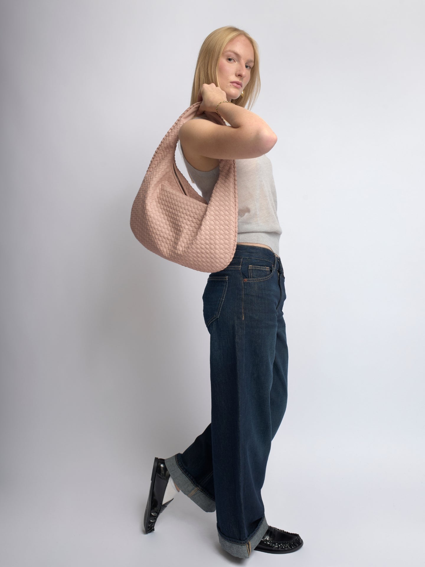 AURA™ Braided Shoulder Bag