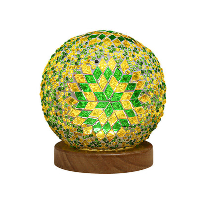 GloedNest - Elegant Dimmable LED Glass Table Lamp