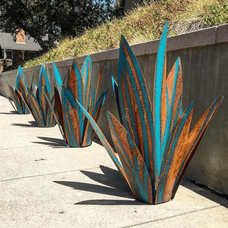 Handmade Waterproof Agave Garden Lamp – Elegant Outdoor Lights for Garden Illumination