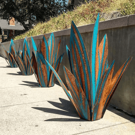 Handmade Waterproof Agave Garden Lamp – Elegant Outdoor Lights for Garden Illumination