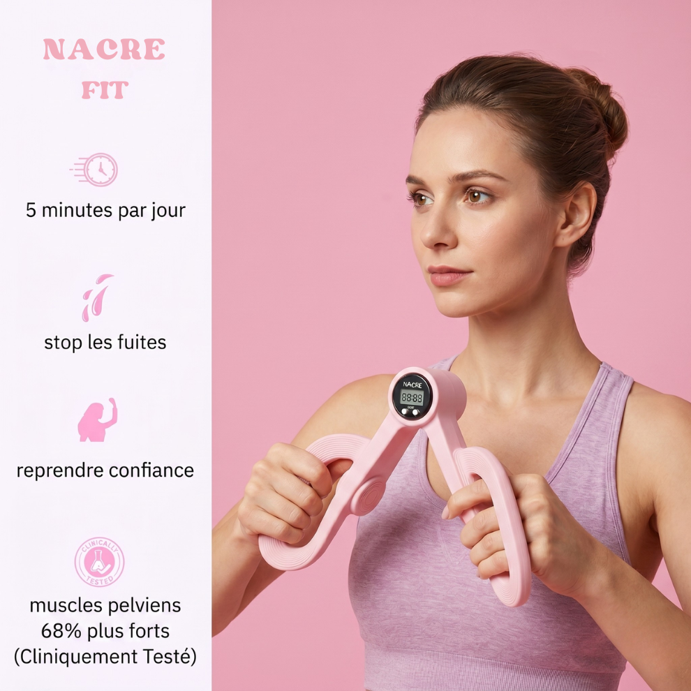 Entraîneur 2-en-1 du Plancher Pelvien et des Cuisses pour Femmes