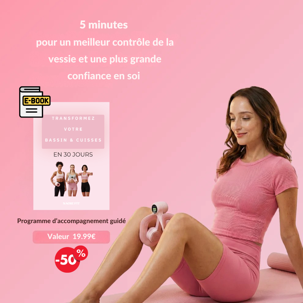 Entraîneur 2-en-1 du Plancher Pelvien et des Cuisses pour Femmes