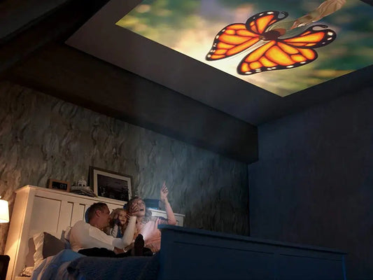 Portable Mini Projector | Compact Home Theater | Compatible with Phones, Laptops & Consoles
