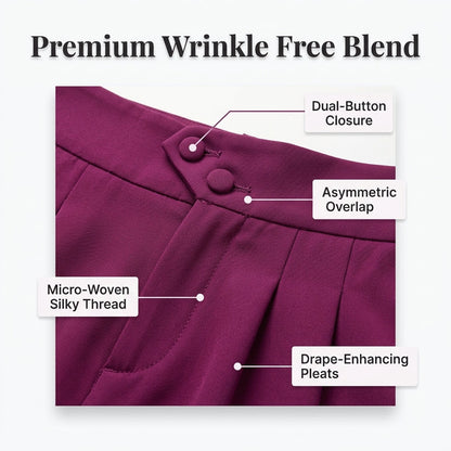 SilhouetteFlow™ – Pantalon Large Élégant | Sublime Instantanément Votre Silhouette
