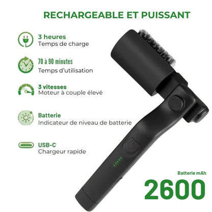 PowerScrub™ – Brosse Électrique de Nettoyage pour Barbecue