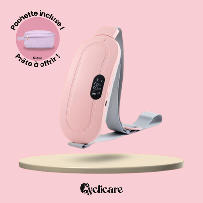 Cyclicare - Ceinture chauffante et massante menstruelle