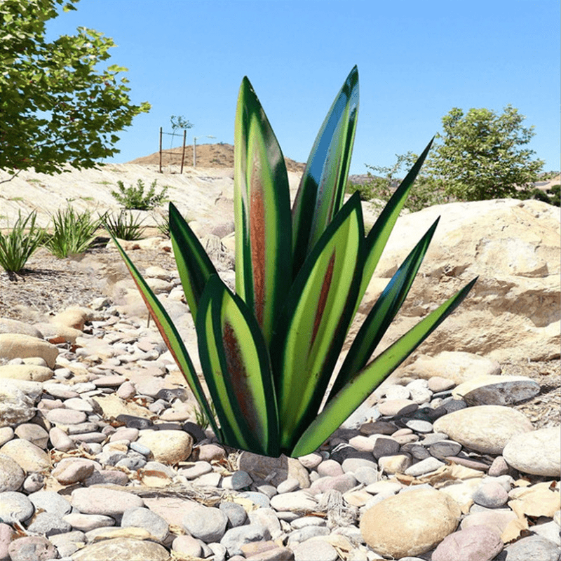 Handmade Waterproof Agave Garden Lamp – Elegant Outdoor Lights for Garden Illumination