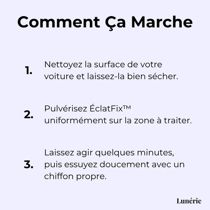 Dernier Jour -50% | ÉclatFix™ Spray Dérayant de Rayures pour Voiture
