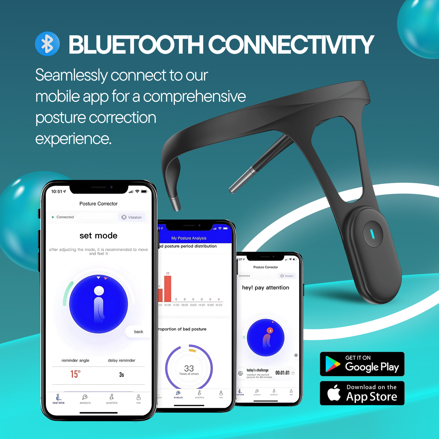 Smart Posture Luxe™ – Improve Posture & Relieve Back Pain Instantly