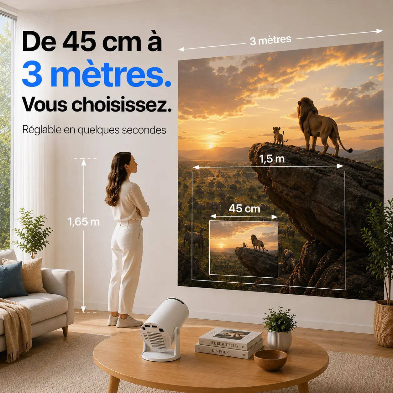 VisionPro™ Vidéo Projecteur Ultra HD