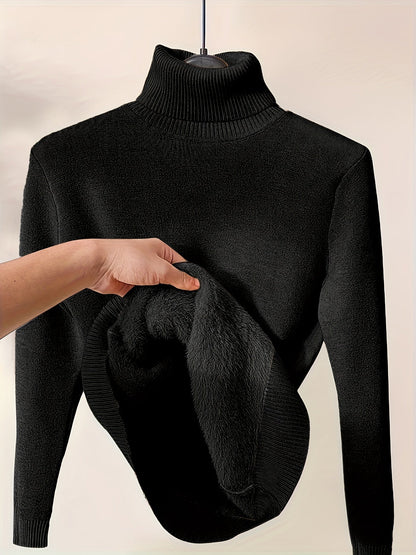 ZÖE - Soft Turtle Neck Pullover Sweater