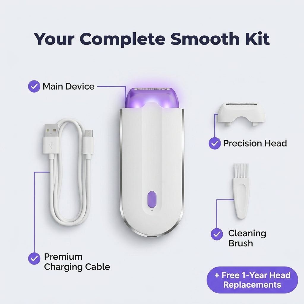 FlawlessBeam™ – Une Peau Douce Sur Tout Le Corps, Sans Irritation