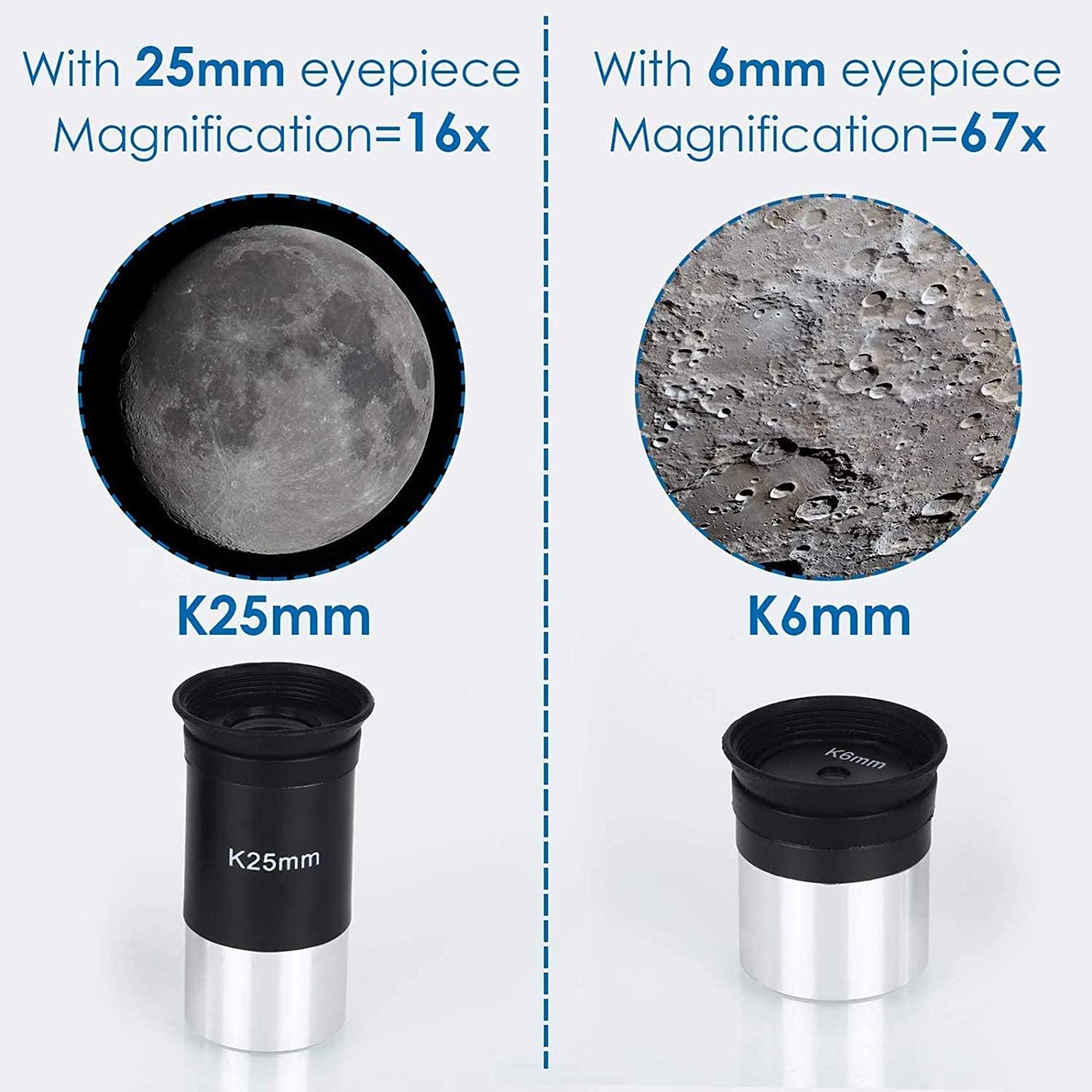 Adjustable Tripod Telescope 70mm with 67x Magnification
