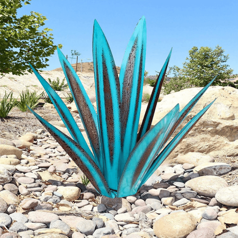 Handmade Waterproof Agave Garden Lamp – Elegant Outdoor Lights for Garden Illumination