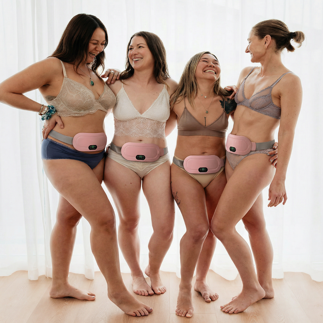 Cyclicare - Ceinture chauffante et massante menstruelle
