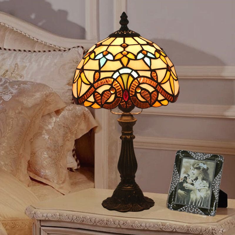 RadiantTints – Colored Glass Tiffany Lamp