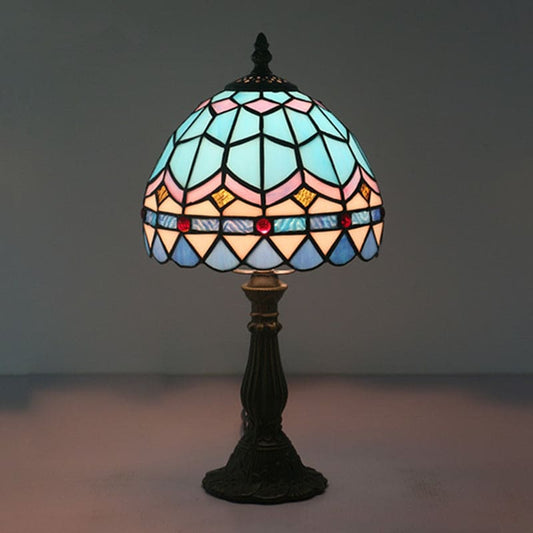 RadiantTints – Colored Glass Tiffany Lamp