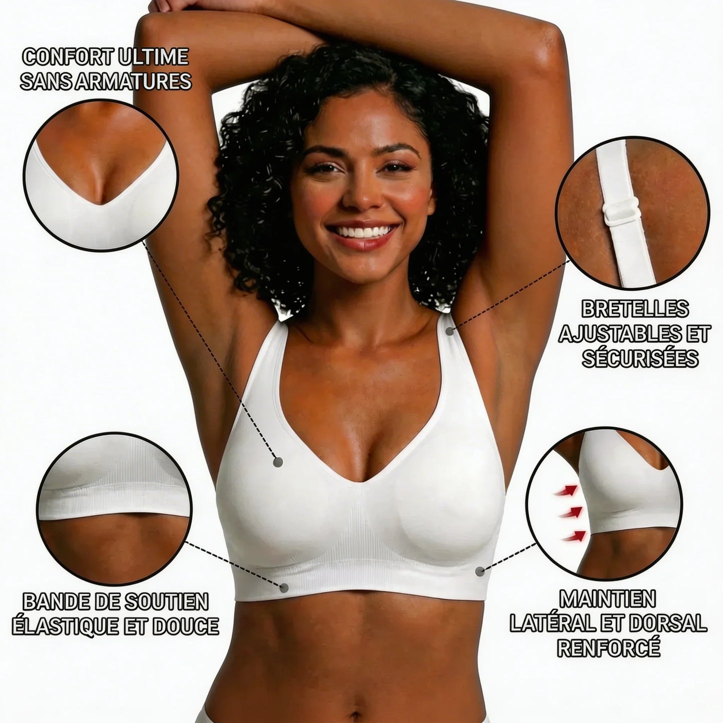 Soutien-Gorge Invisible Liftant Seconde Peau