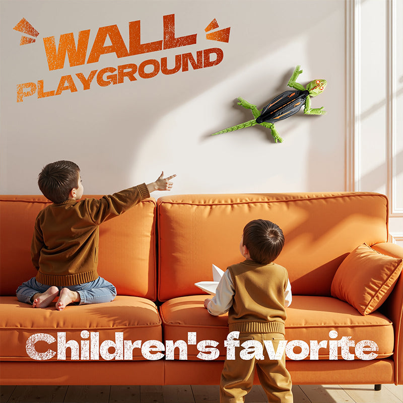 Adora Wall Crawler Gecko - LED RC Toy - 🎮 Easy to Control, Fun for Everyone!🦎