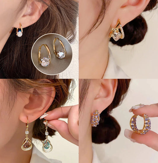 Histone Lymphatic MagneTherapy Germanium Earrings