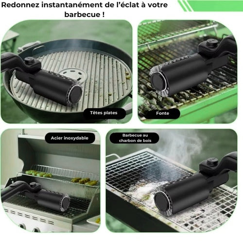 PowerScrub™ – Brosse Électrique de Nettoyage pour Barbecue