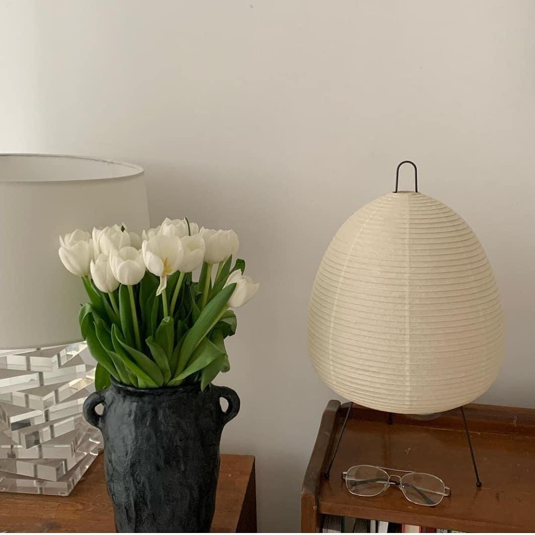 ZenLume – Serene Japanese Lantern Desk Lamp