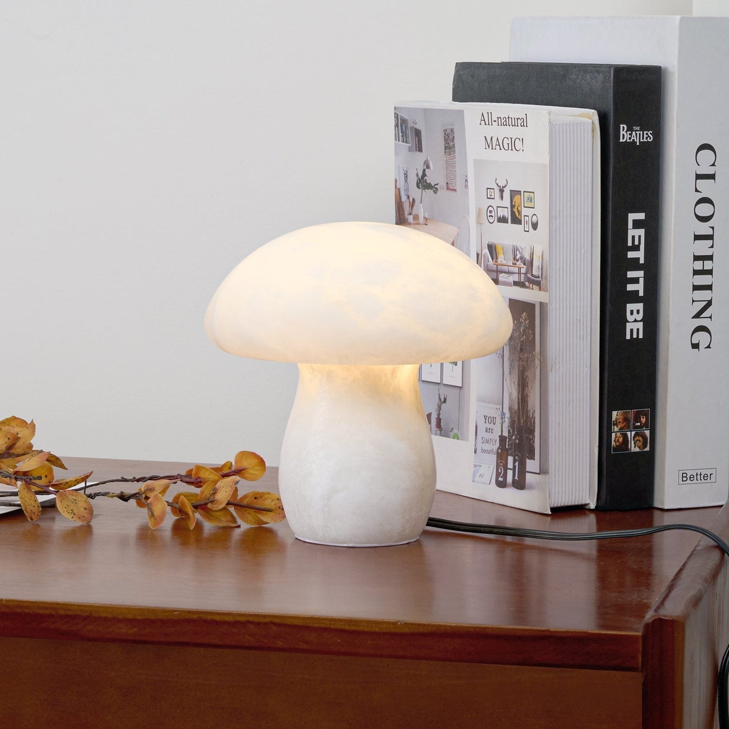 LuminousMushroom - Stylish Alabaster Lamp