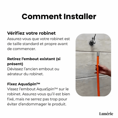 Dernier Jour -50% | AquaSpin™ Rallonge de robinet rotative à 360°