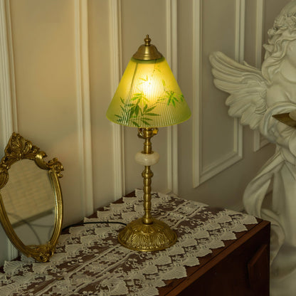 GlassBamboo - Luxe Table Lamp