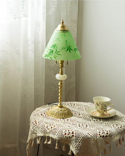 GlassBamboo - Luxe Table Lamp