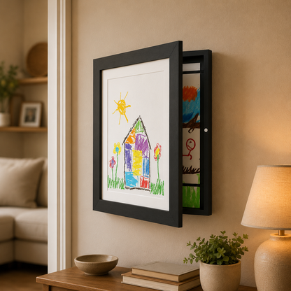 KidFrame™ Cadre d’Art pour Enfants – Conservation Élégante des Chefs-d’œuvre | Déco de Chambre