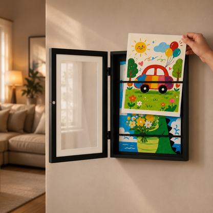 KidFrame™ Cadre d’Art pour Enfants – Conservation Élégante des Chefs-d’œuvre | Déco de Chambre