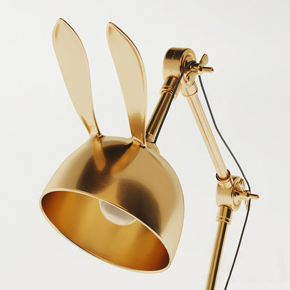 HareLuxe – Golden Rabbit Eared Table Lamp