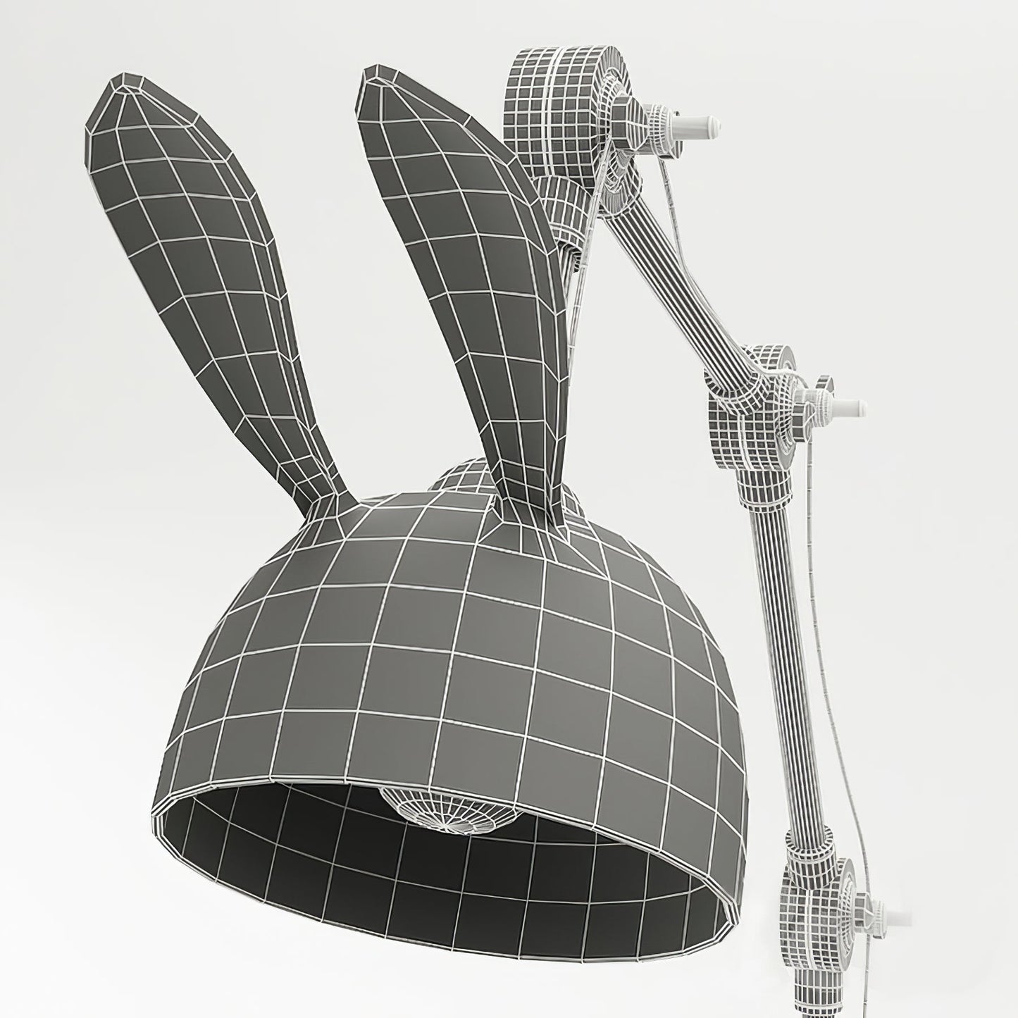 HareLuxe – Golden Rabbit Eared Table Lamp