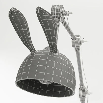 HareLuxe – Golden Rabbit Eared Table Lamp