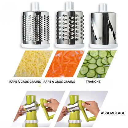 SliceMaster™ Mandoline Multifonction 4-en-1 | Découpes Rapides et Sans Effort ⭐