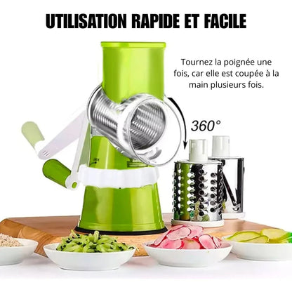 SliceMaster™ Mandoline Multifonction 4-en-1 | Découpes Rapides et Sans Effort ⭐