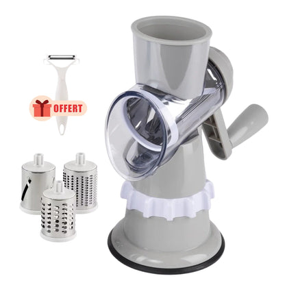 SliceMaster™ Mandoline Multifonction 4-en-1 | Découpes Rapides et Sans Effort ⭐