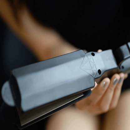 Ceramic Steam Hair Straightener | Ionic Flat Iron for Smooth, Shiny Hair | Fast Heat-Up & Adjustable Temperature