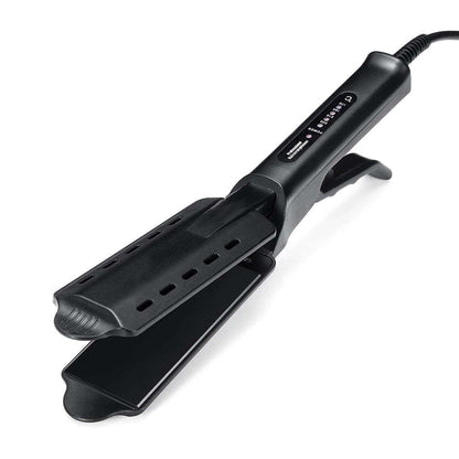 Ceramic Steam Hair Straightener | Ionic Flat Iron for Smooth, Shiny Hair | Fast Heat-Up & Adjustable Temperature