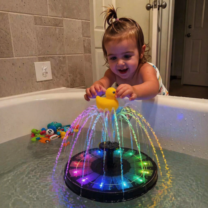 Solar LED Fountain Toy – Ludique et interactif – Fontaine ludique
