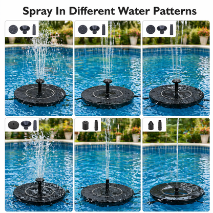 Solar LED Fountain Toy – Ludique et interactif – Fontaine ludique