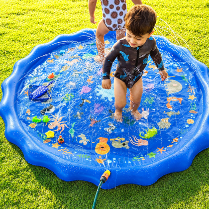 XL 150 cm Tapis de jeu aquatique pour enfants