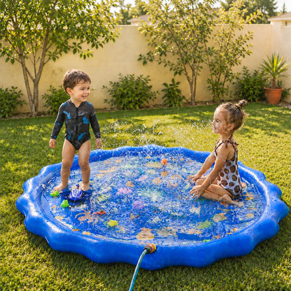 XL 150 cm Tapis de jeu aquatique pour enfants