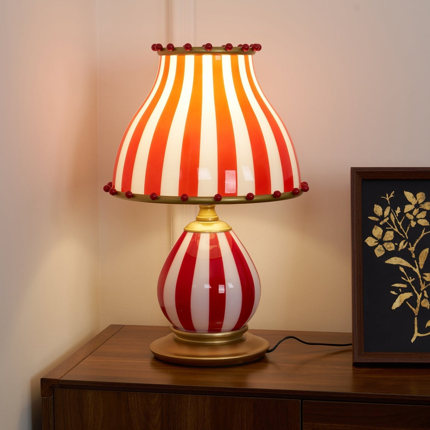 JollyGlow - Table Lamp with Circus Elements and Lively Lighting