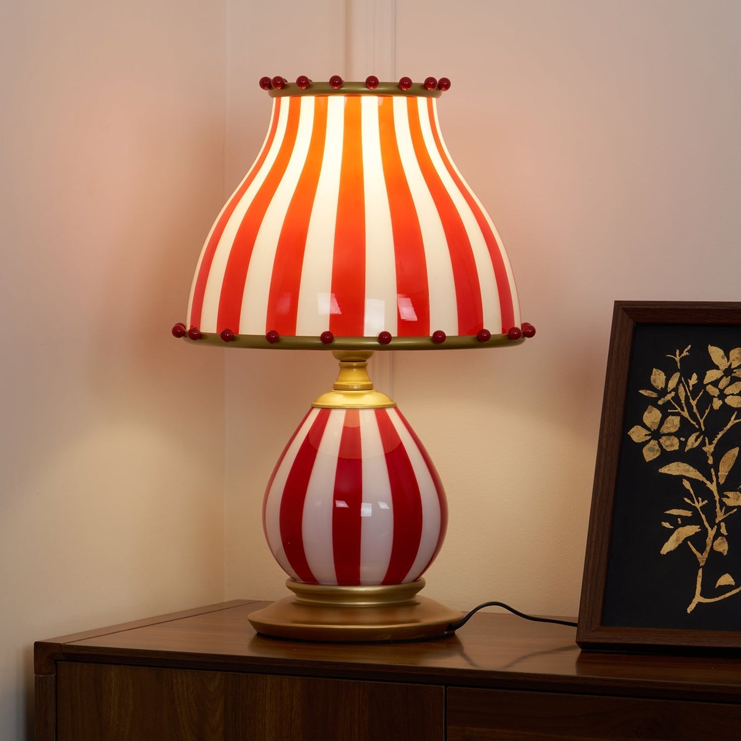JollyGlow - Table Lamp with Circus Elements and Lively Lighting