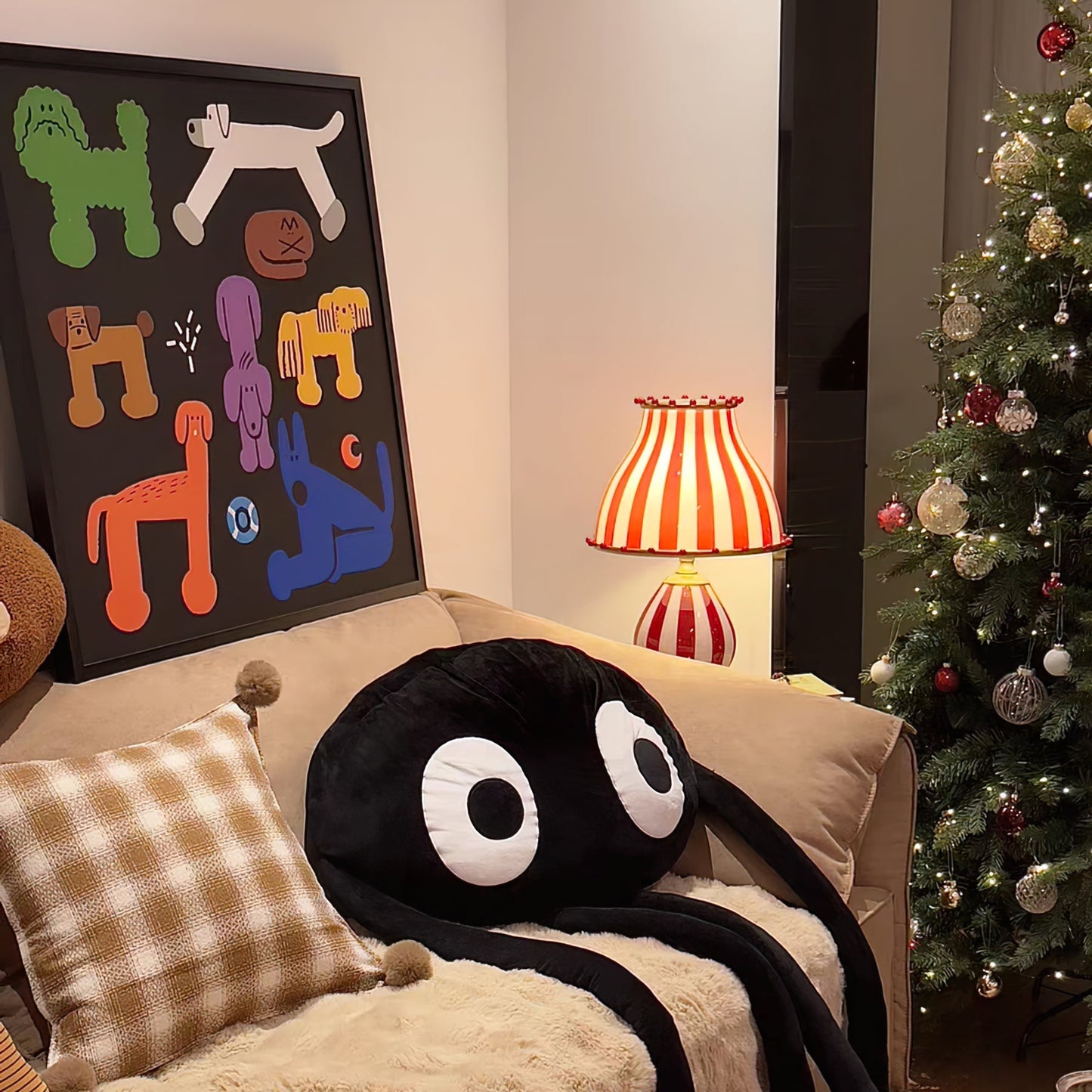 JollyGlow - Table Lamp with Circus Elements and Lively Lighting