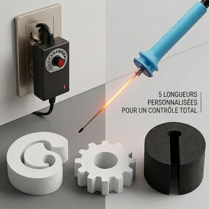 Dernier Jour -50% | GlideCut™ Coupeur de mousse électrique