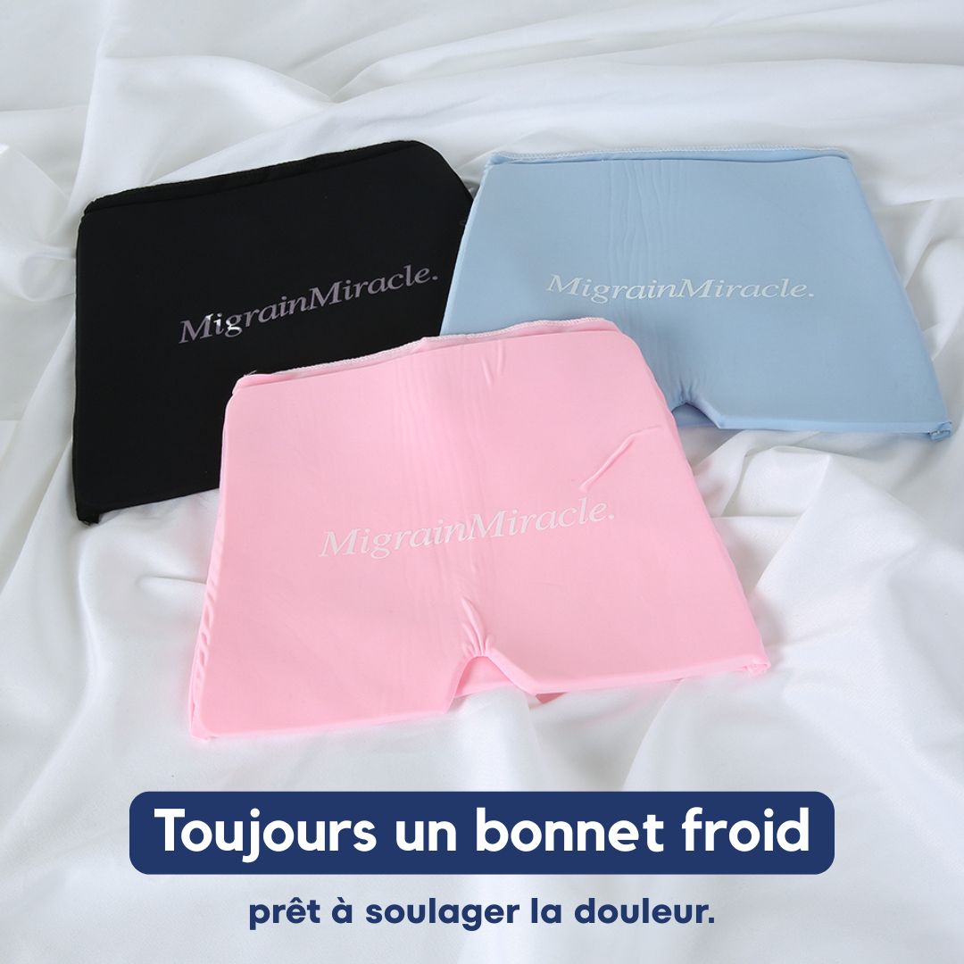 MigraRelief™ Bonnet Thérapeutique | Soulagement Naturel et Rapide des Migraines