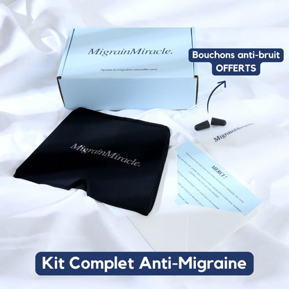 MigraRelief™ Bonnet Thérapeutique | Soulagement Naturel et Rapide des Migraines